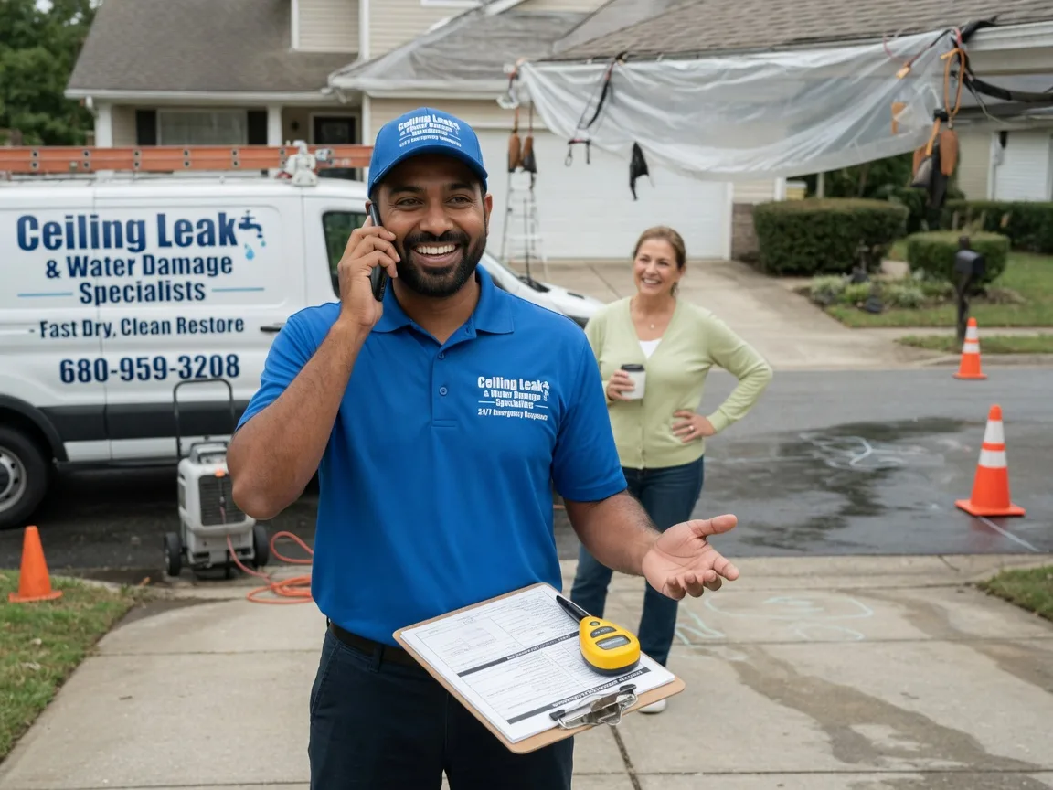 Ceiling Leak Cleanup Stratham, NH FAQs